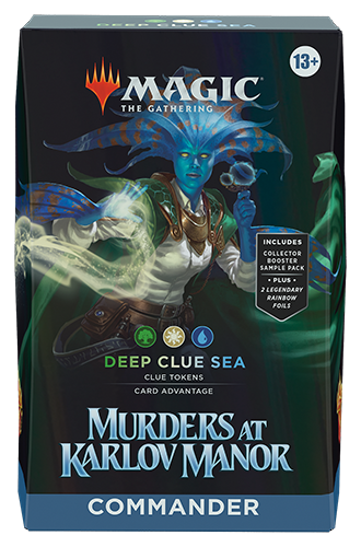 Magic the Gathering Murders at Karlov Manor Commander - Deep Clue Sea