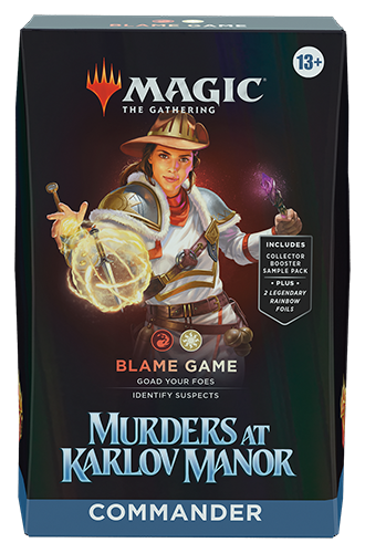 Magic the Gathering Murders at Karlov Manor Commander (Set of 4)