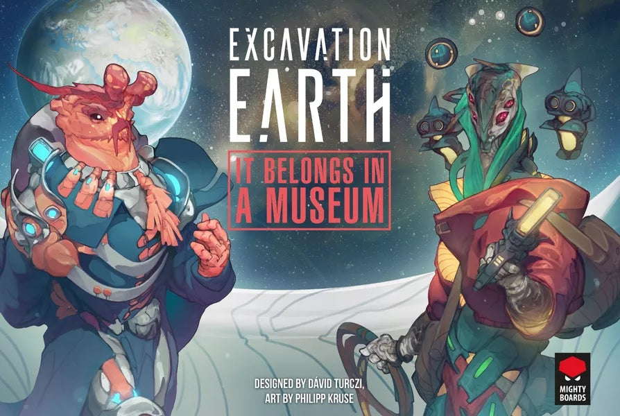 Excavation Earth: It Belongs In A Museum - Board Game