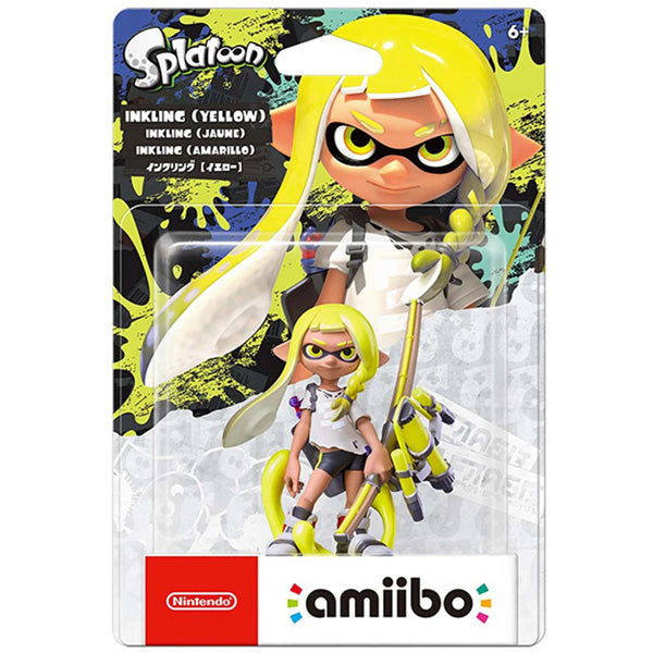 Nintendo Amiibo Inkling Squid (Yellow)