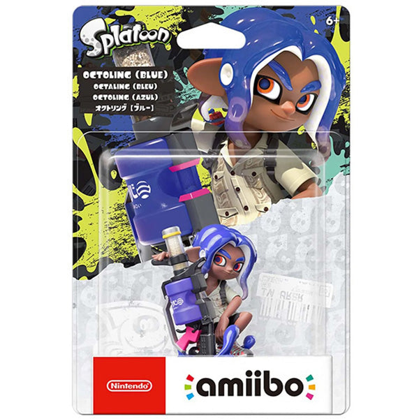 Nintendo Amiibo Inkling Squid (Blue)