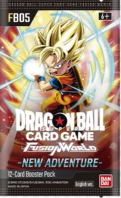 Dragon Ball Super Fusion World 05 - New Adventure - Booster Pack (Buy 2 Get 1 Free)
