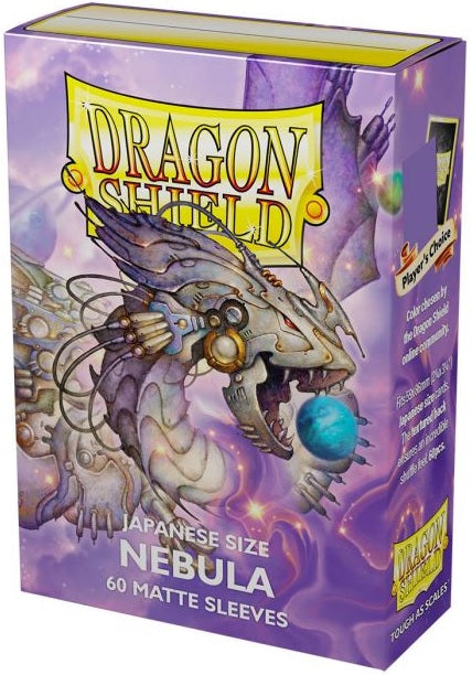 Dragon Shield Japanese Matte 60Ct Nebula Sleeves