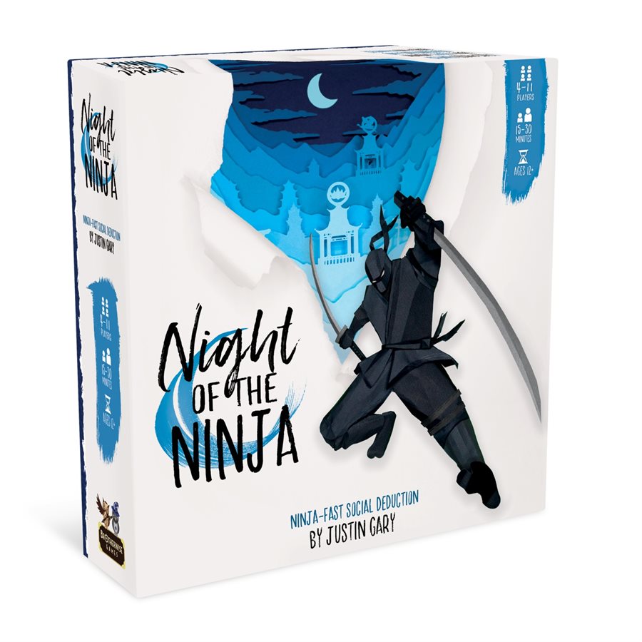 (DAMAGED) Night of the Ninja - Board Game