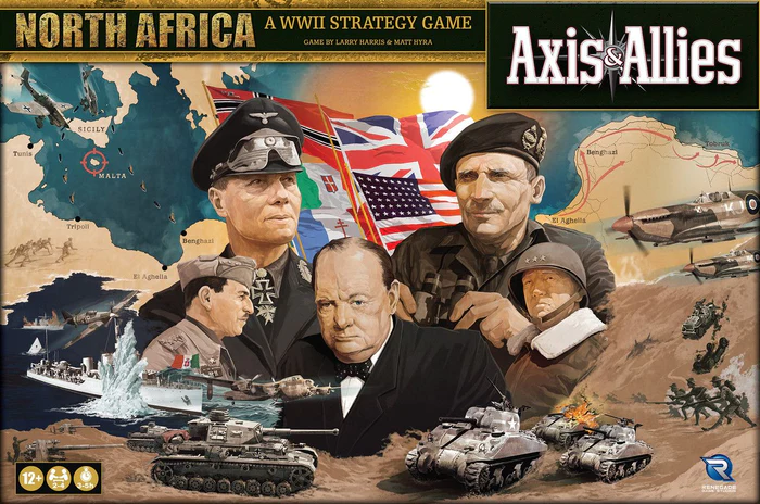 Axis And Allies North Africa - Board Game