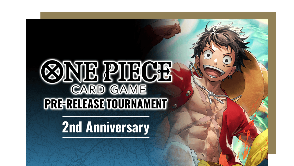 One Piece 2nd Anniversary Emperors in the New World OP-09 Sealed Event Ticket December 15, 2 PM