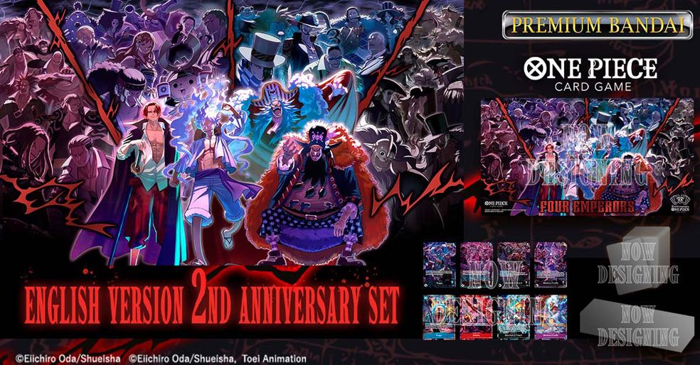 One Piece English 2nd Anniversary Set