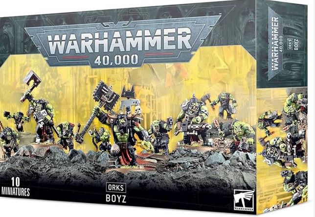 (DAMAGED) Warhammer 40,000 Ork Boyz