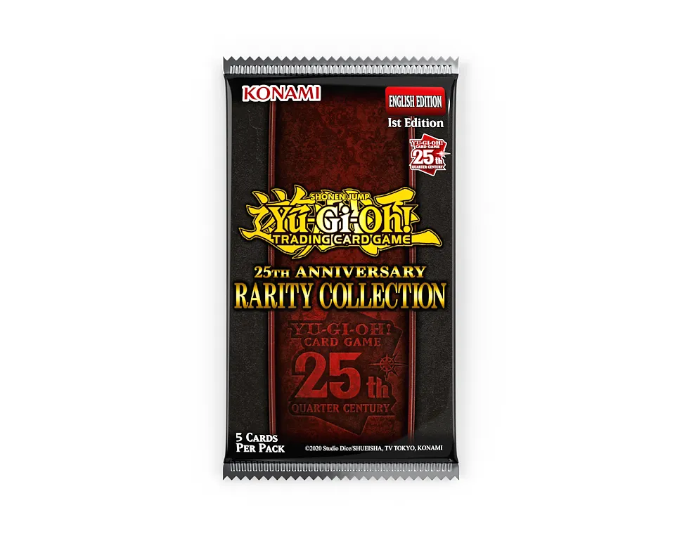 YuGiOh 25th Anniversary Rarity Collection Pack (Buy 2 Get 1 Free)
