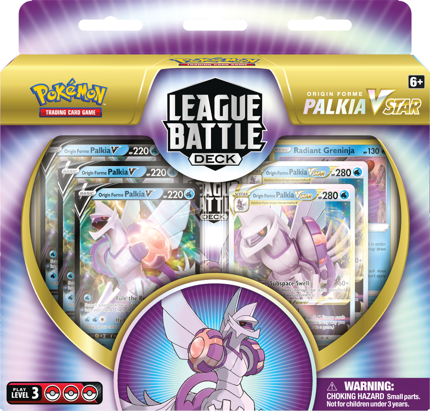 Pokemon League Battle Deck Origin Forme Palkia VStar