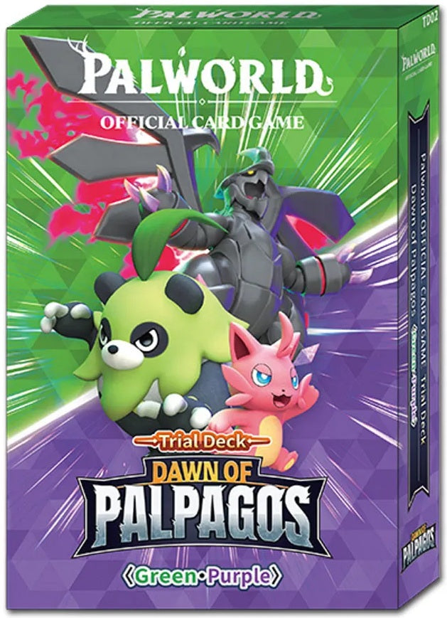 Palworld - Dawn of Palpagos - Green/Purple Trial Deck