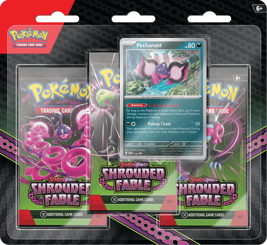 Pokemon SV6.5: Shrouded Fable 3-Pack Blister