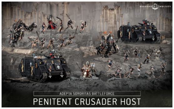 Warhammer 40,000: Adepta Sororitas: Battleforce: Penitent Crusader Host