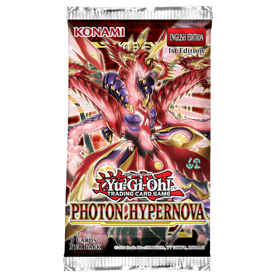 YuGiOh Photon Hypernova Booster Pack (Buy 2 Get 1 Free)