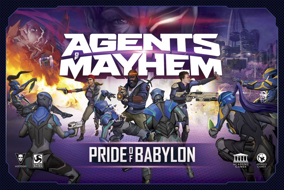 Agents Of Mayhem Pride Of Babylon - Board Game