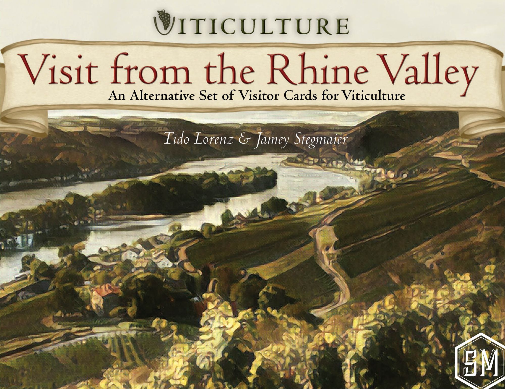 Viticulture: Visit from the Rhine Valley - Board Game