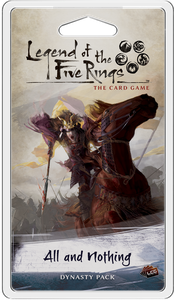 Legend of the Five Rings All and Nothing - Board Game