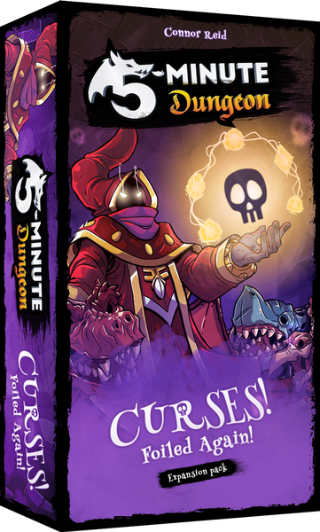 5 Minute Dungeon Curses, Foiled Again! Exp - Board Game