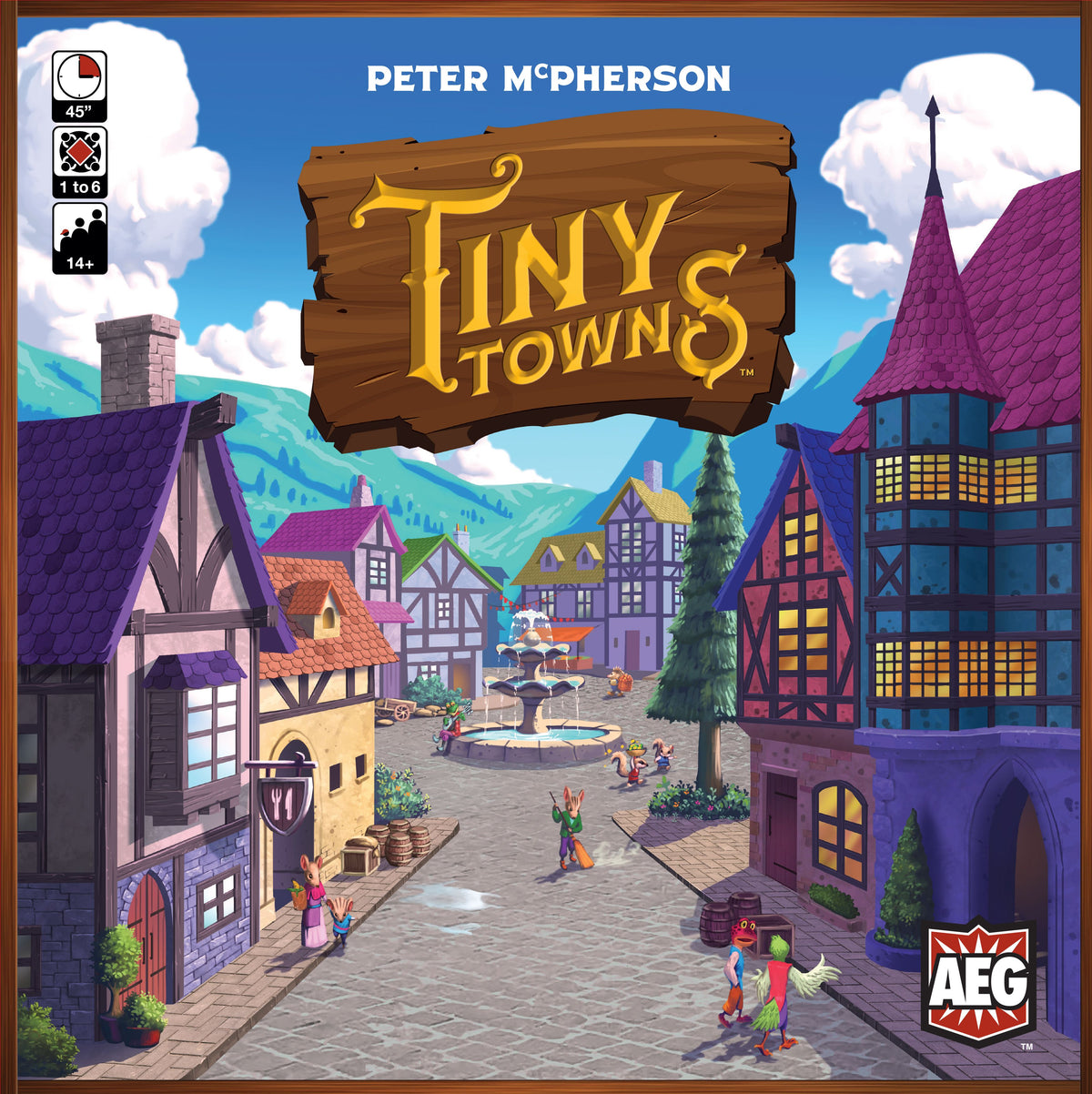 Tiny Towns - Board Game (DAMAGED)