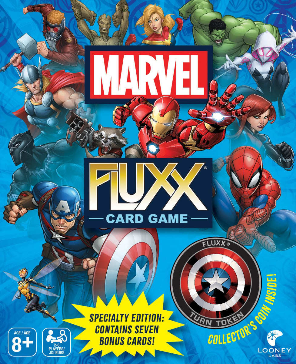 (DAMAGED) Marvel Fluxx - Board Game