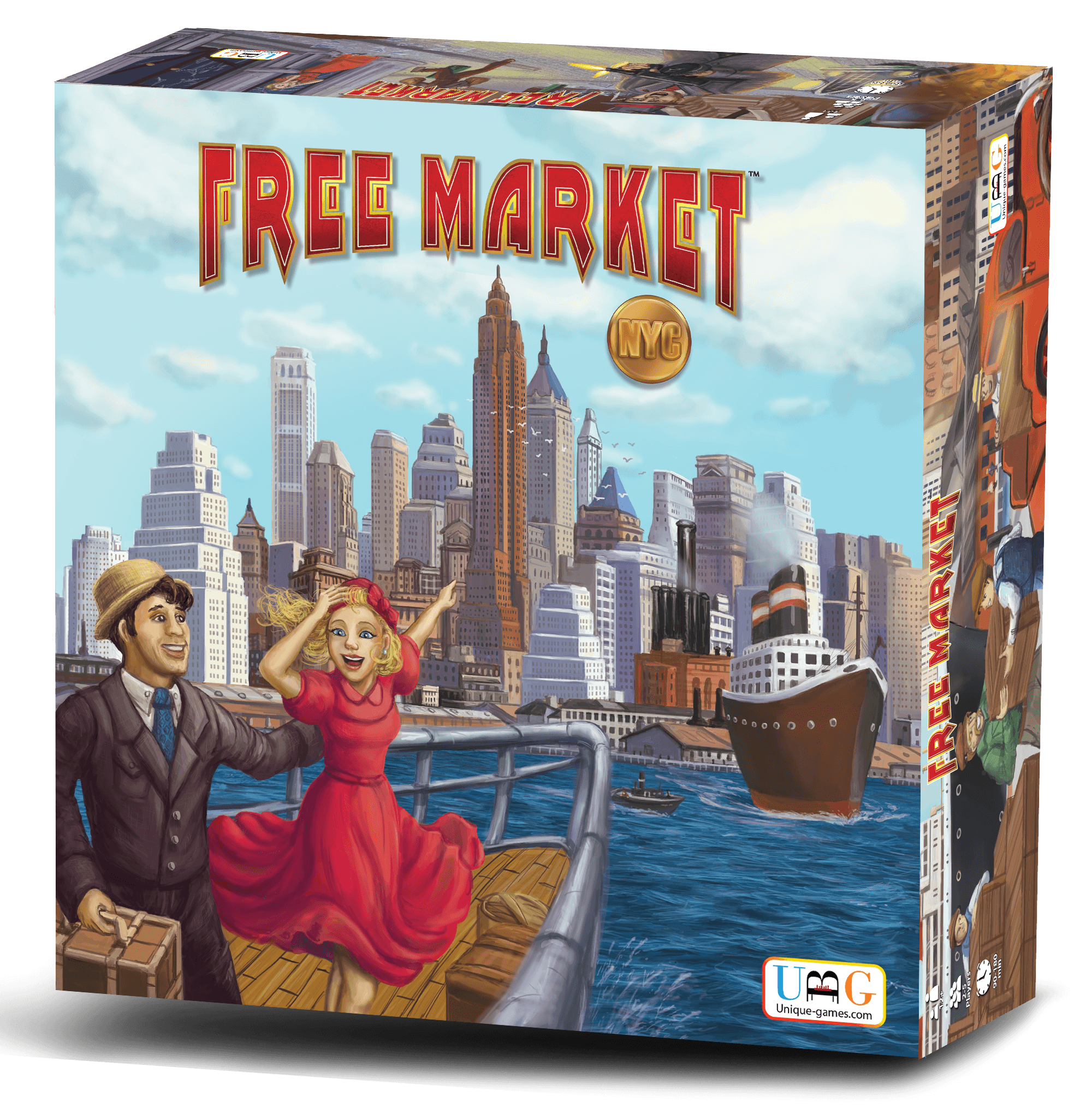 Free Market: Nyc - Board Game
