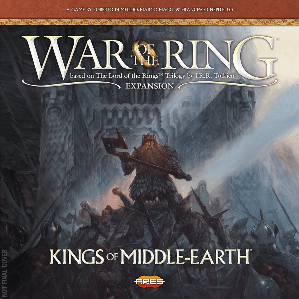 War Of The Ring Kings Of Middle-Earth - Board Game