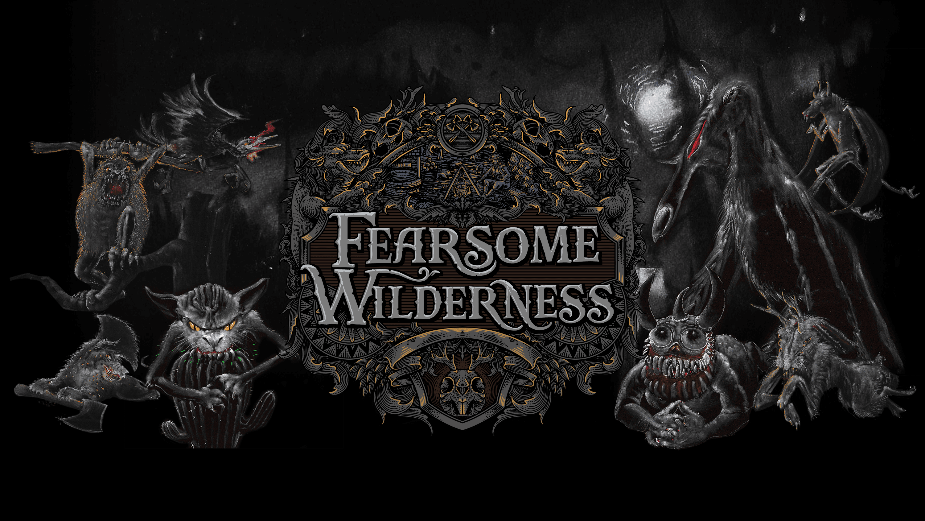Fearsome Wilderness - Board Game