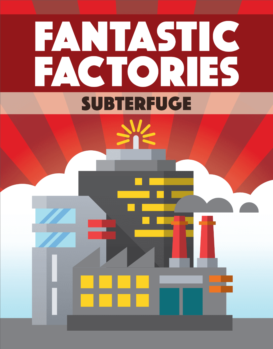 Fantastic Factories: Subterfuge - Board Game