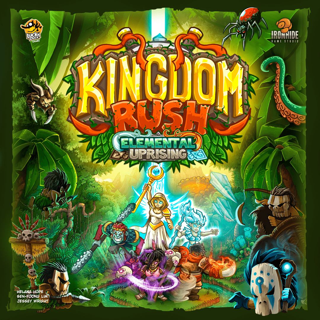Kingdom Rush: Elemental Uprising - Board Game