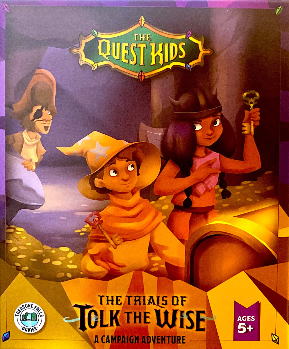The Quest Kids: The Trials Of Tolk Wise - Board Game