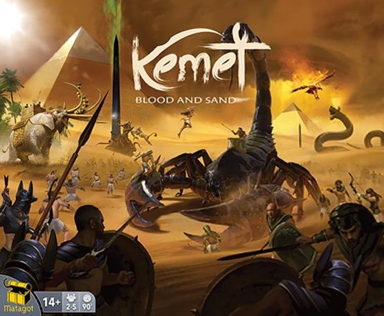 Kemet: Blood And Sand - Board Game