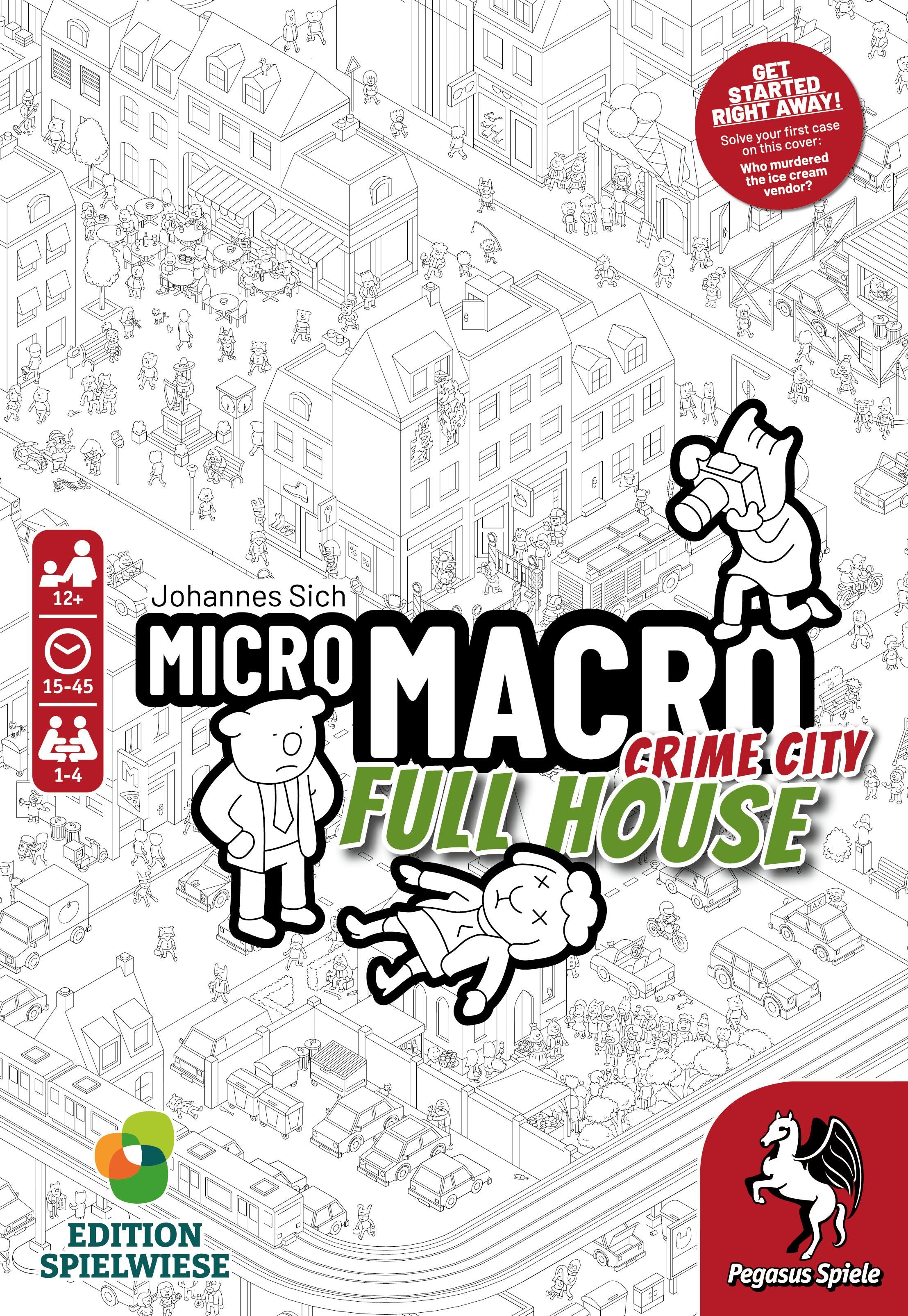 Micromacro: Crime City: Full House  - Board Game