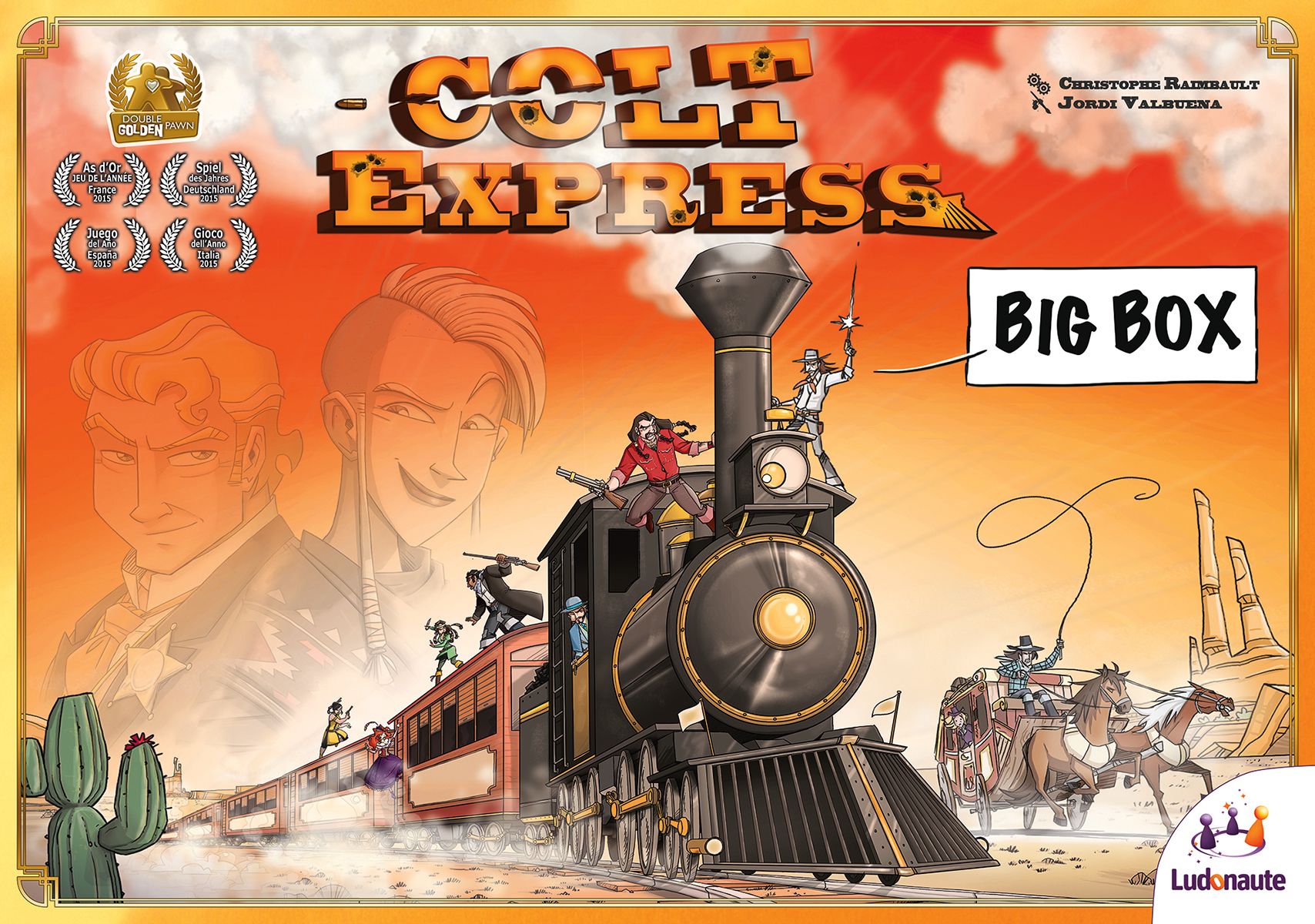 (DAMAGED) Colt Express 10th Anniversary Big Box  - Board Game