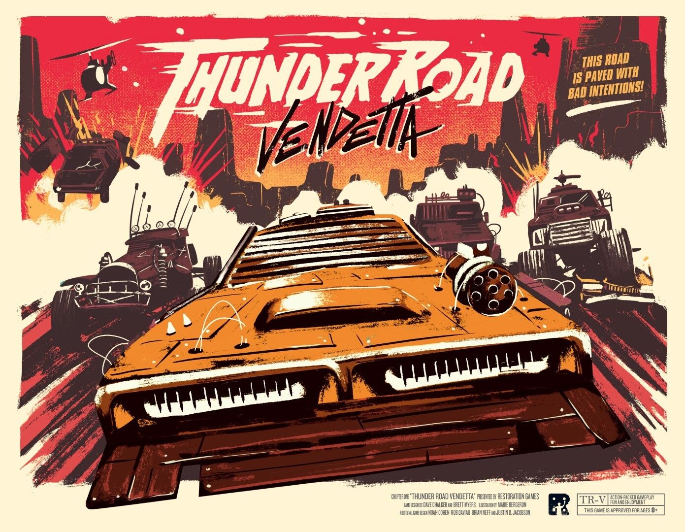 Thunder Road Vendetta - Board Game