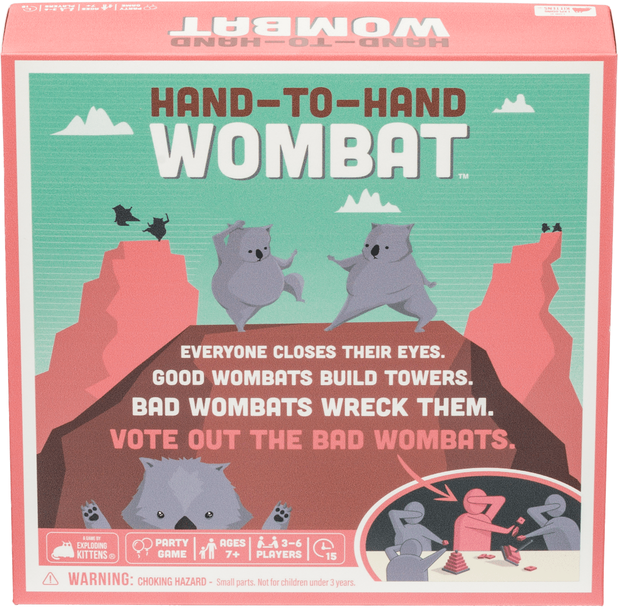 Hand-To-Hand Wombat - Board Game