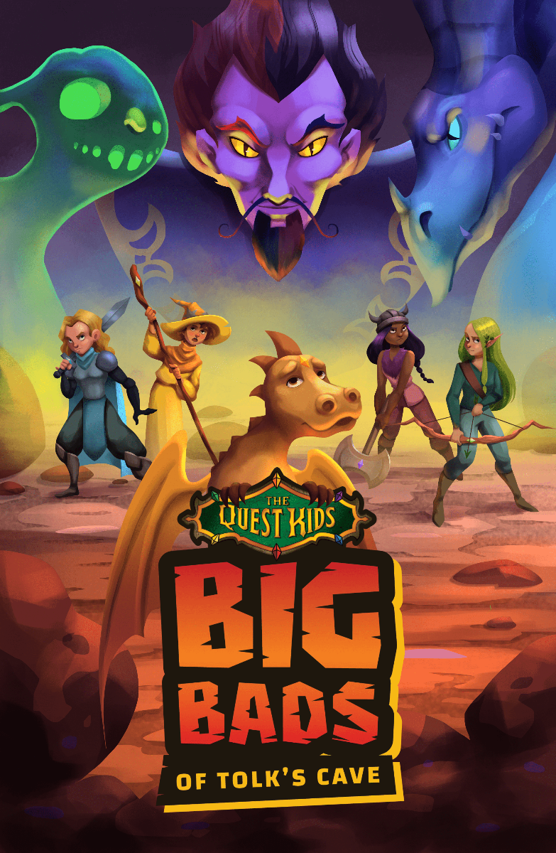 The Quest Kids: The Big Bads Of Tolk's Cave - Board Game