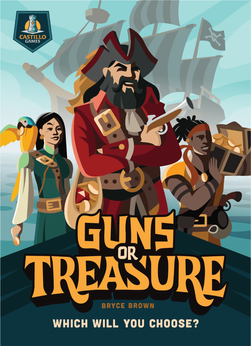 Guns Or Treasure: Base Game - Board Game
