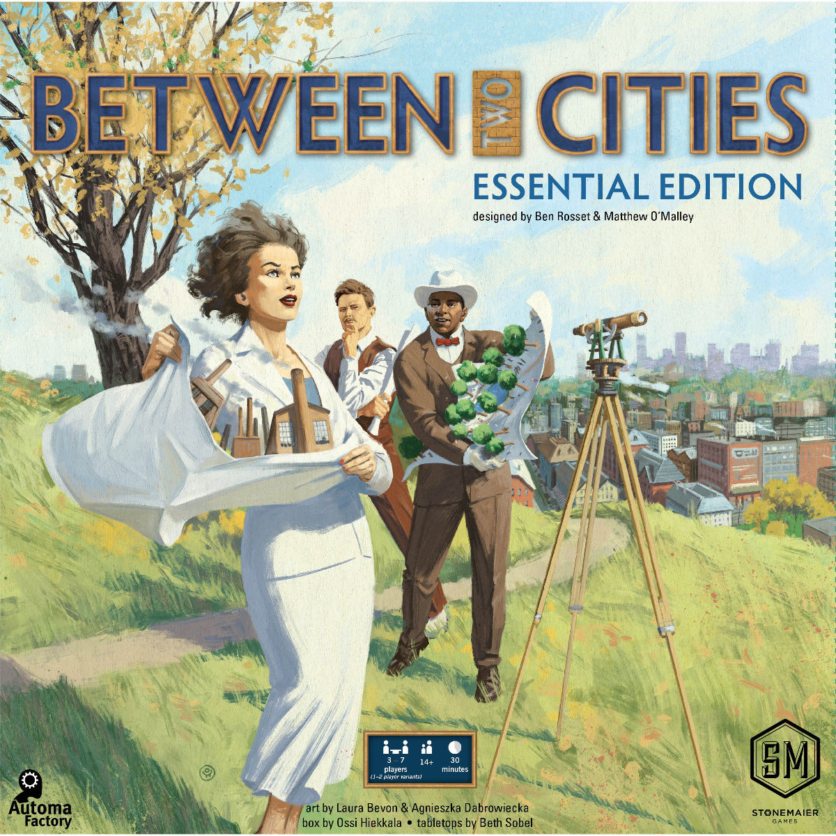 (DAMAGED) Between Two Cities Essential Edition - Board Game