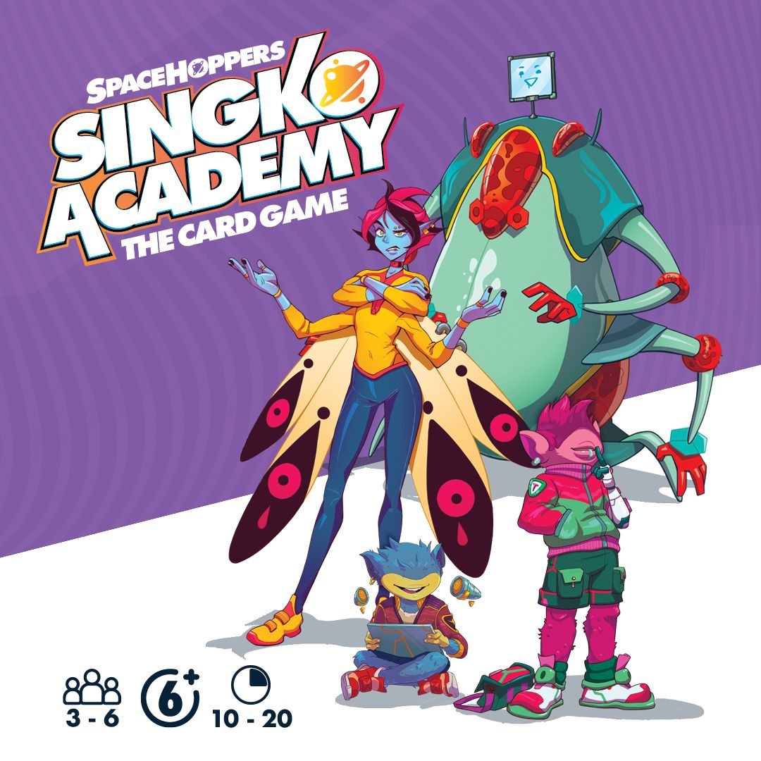 Space Hoppers: Singko Academy - Board Game