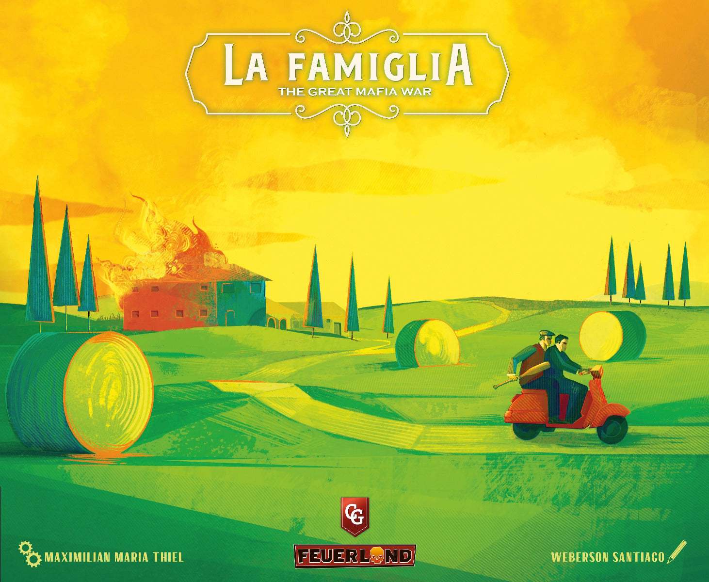 La Famiglia: The Great Mafia War - Board Game