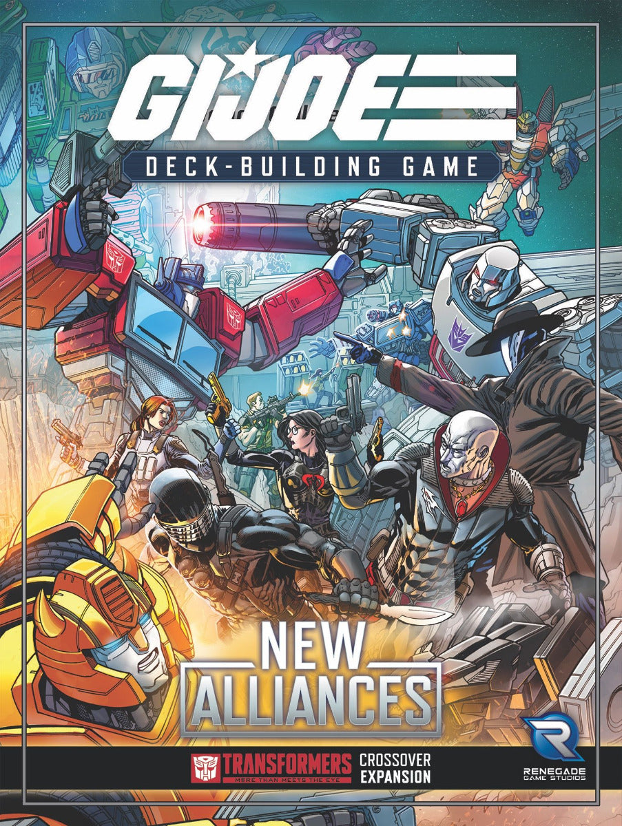 G.I. Joe Deck-Building Game Transformers Crossover Expansion - Board Game