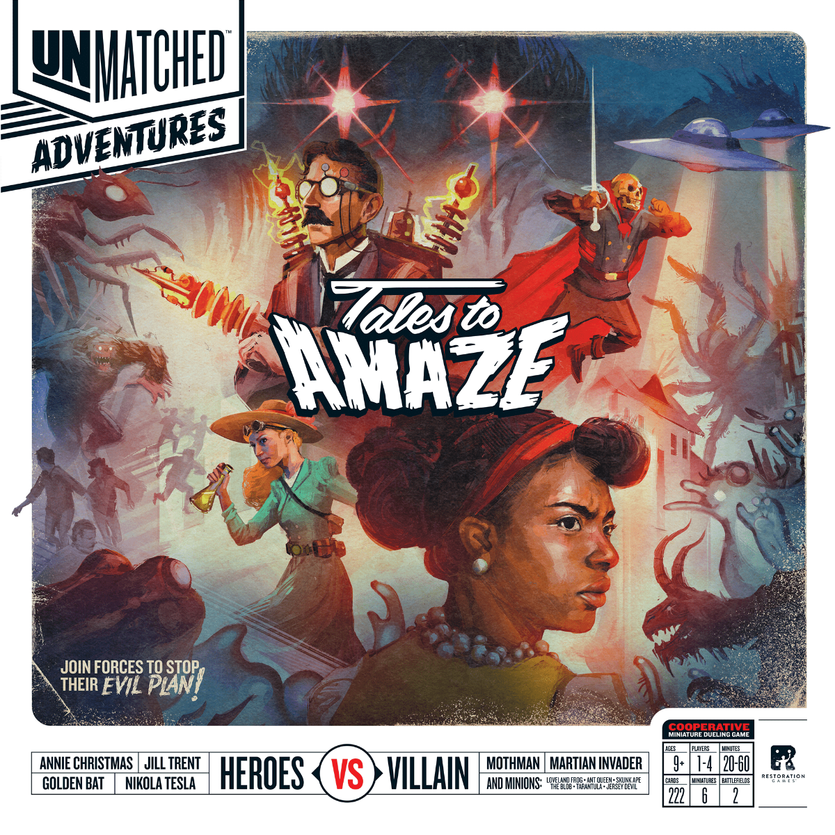 Unmatched Adventures: Tales to Amaze - Board Game