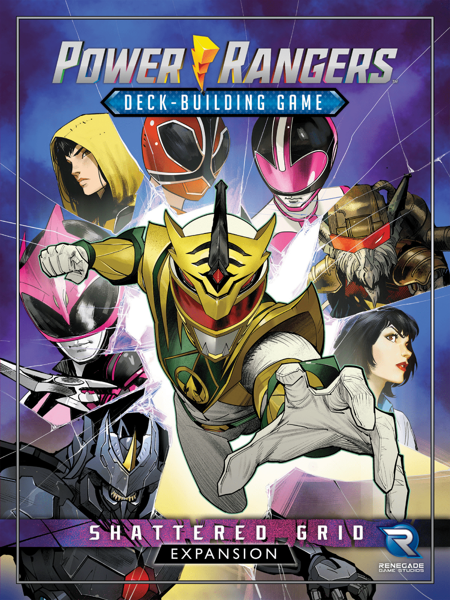 Power Rangers Deck Building Game Shattered Grid Expansion - Board Game