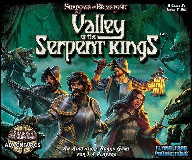Shadows Of Brimstone Valley Of The Serpent Kings - Board Game