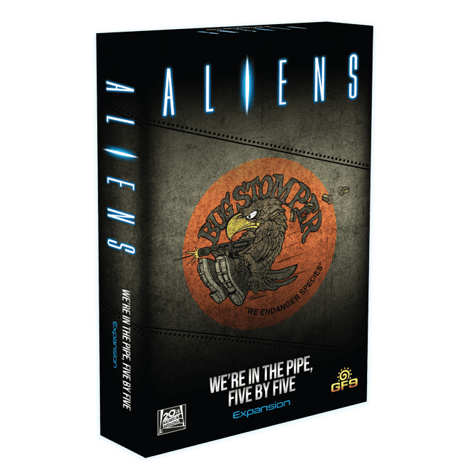 Aliens: We're In The Pipe, Five By Five Expansion - Board Game