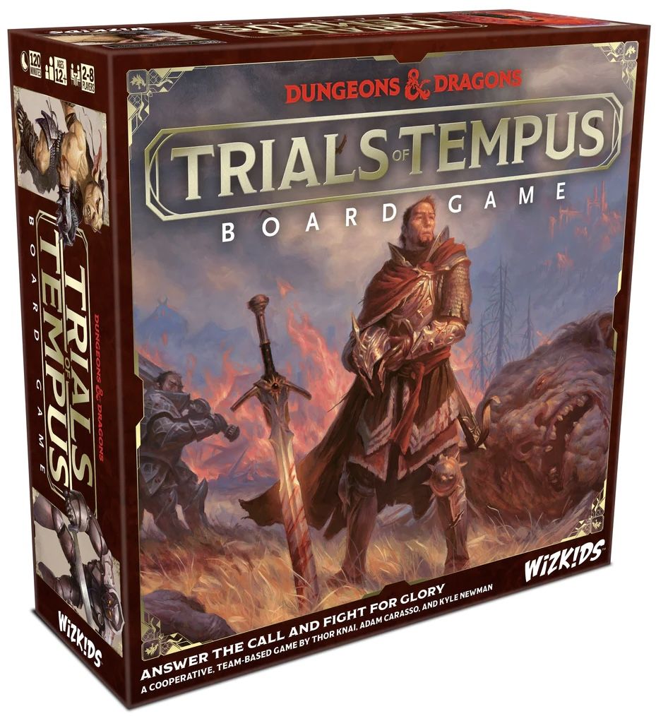 (DAMAGED) D&D Trials Of Tempus Premium Edition - Board Game