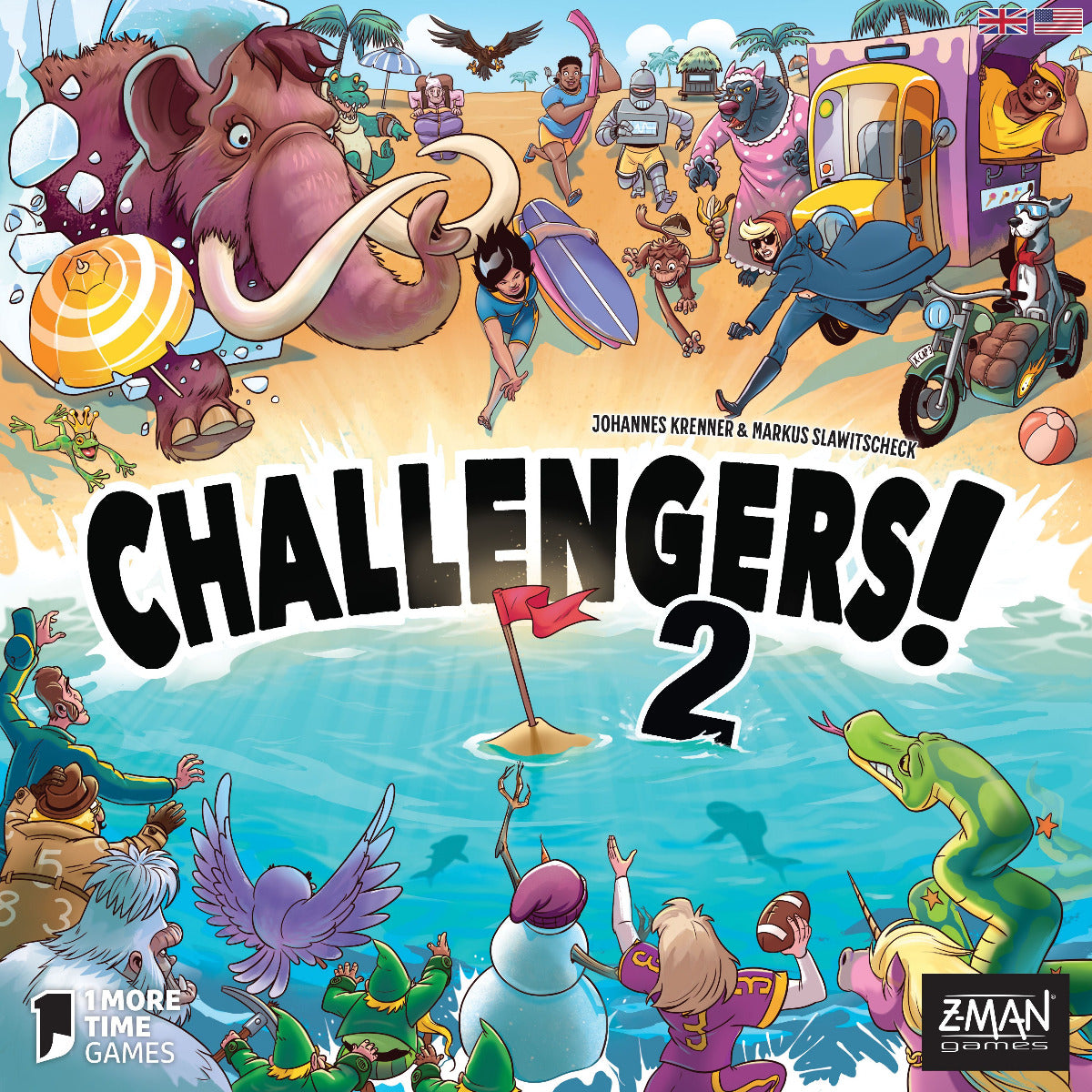 Challengers! 2 - Board Game