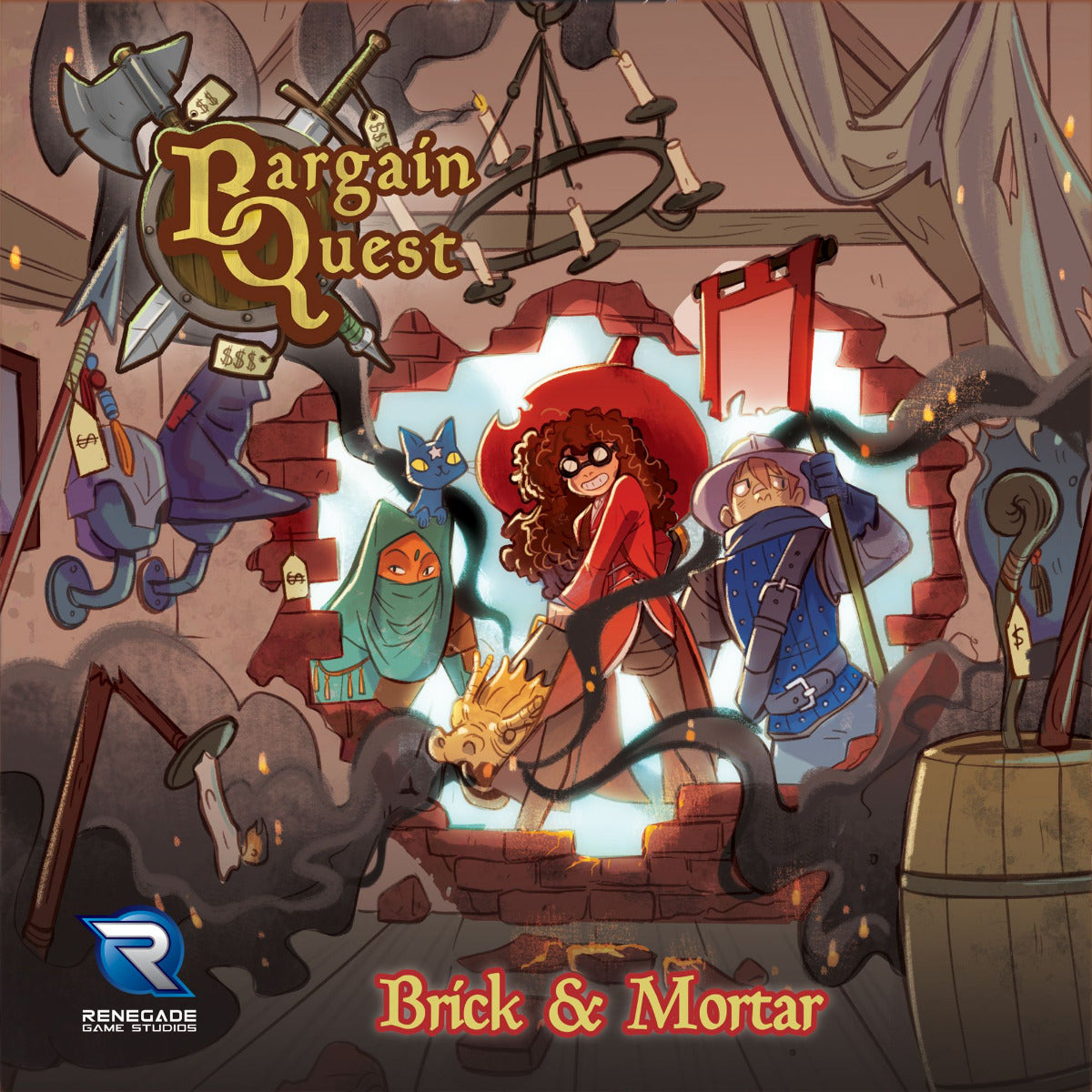 Bargain Quest Brick/Mortar Expansion - Board Game