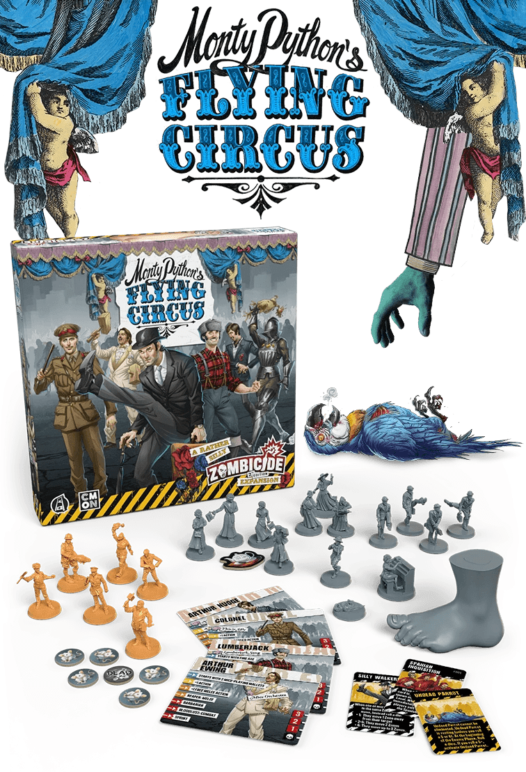 Zombicide - 2nd Edition: Monty Python Flying Circus - Board Game