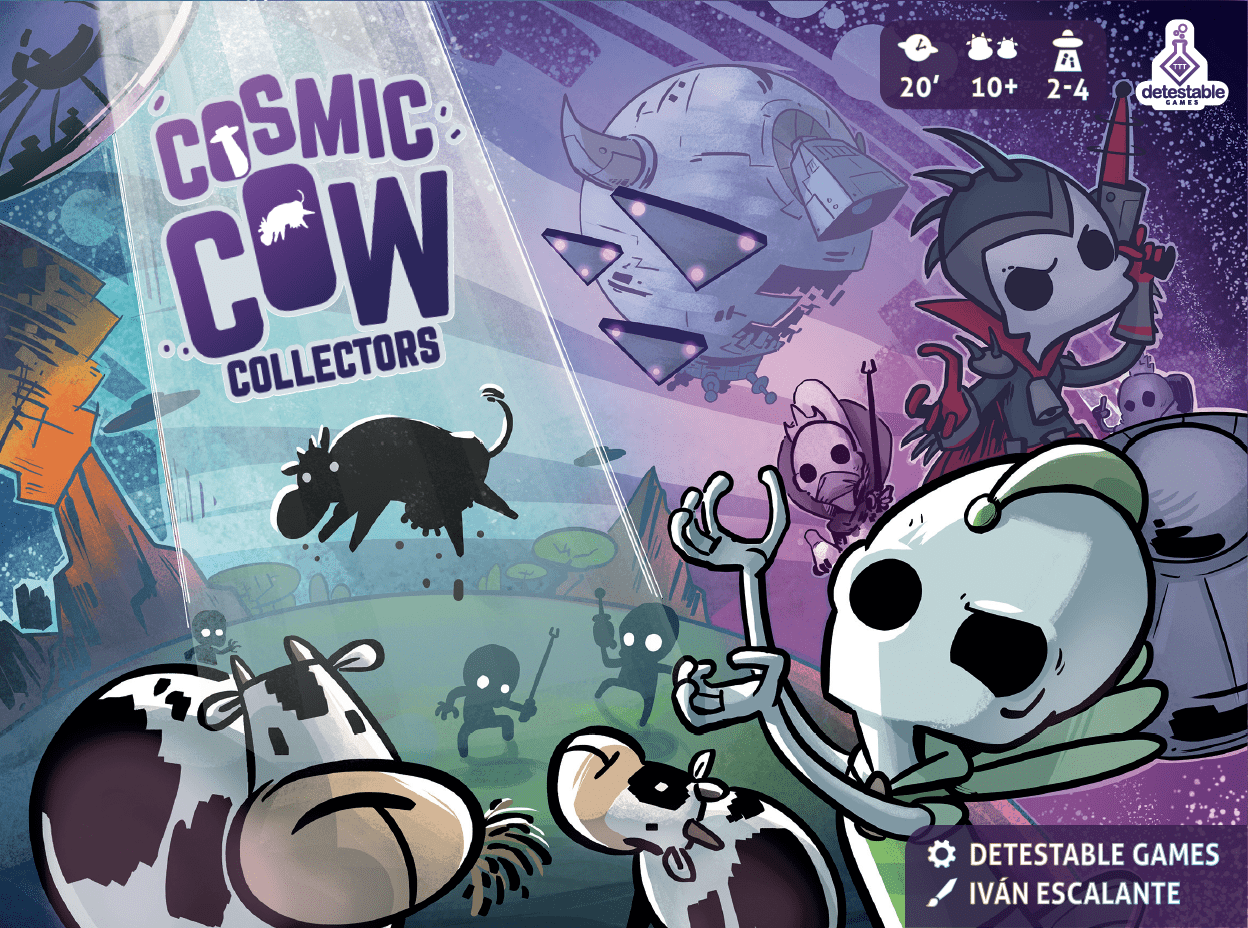 Cosmic Cow Collectors - Board Game